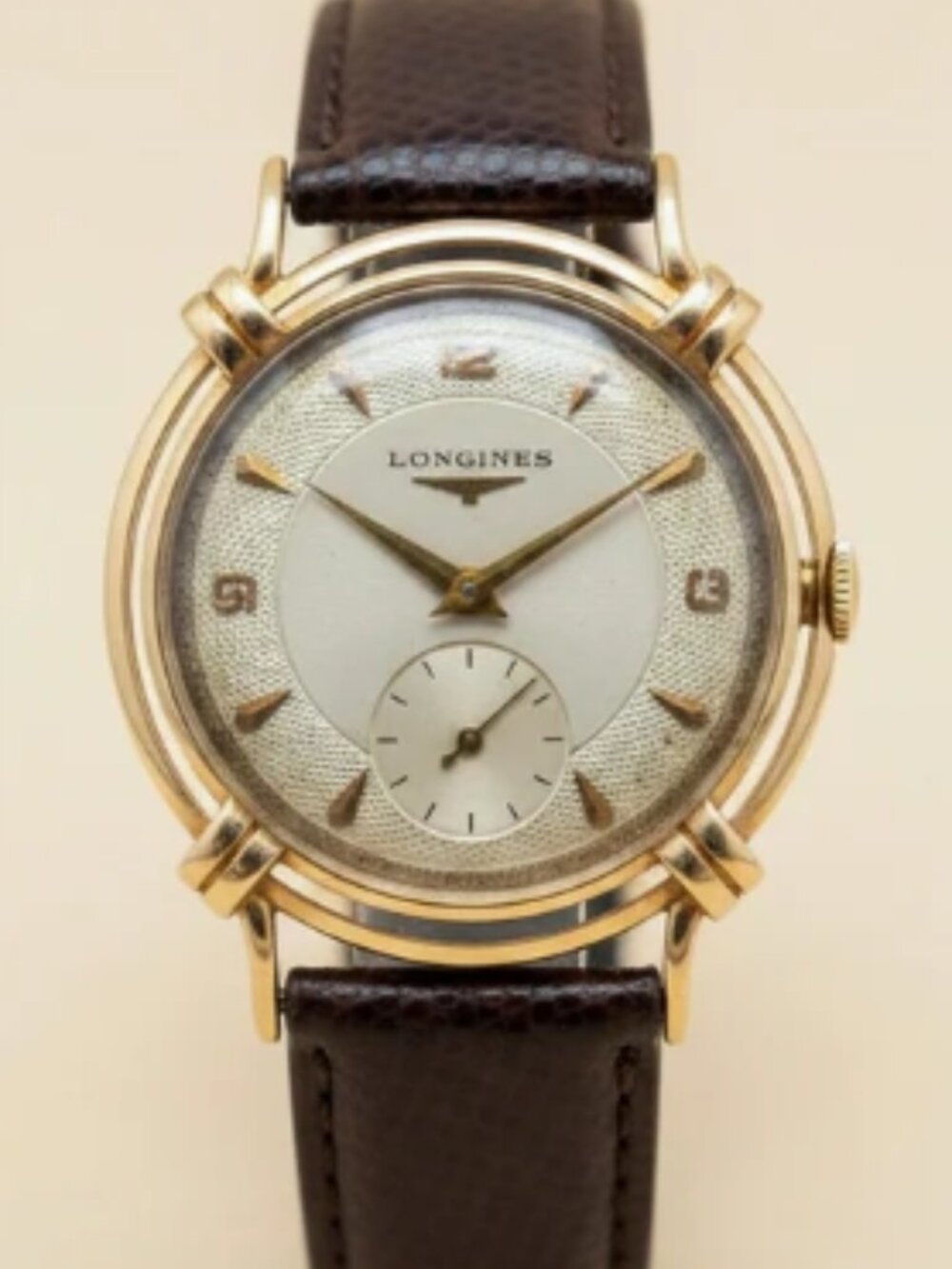 Longines Men's 14K Yellow Gold 1950's GJS Watch